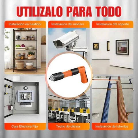 Pistola de Clavos de Acero