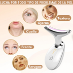 Lift Pro Masajeador facial con terapia LED.