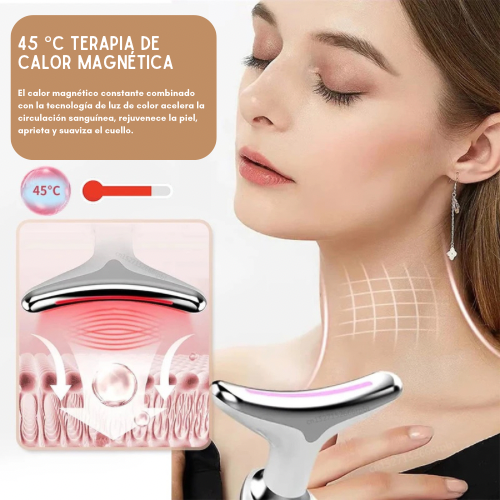 Lift Pro Masajeador facial con terapia LED.