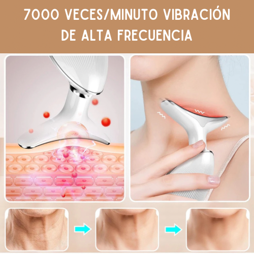 Lift Pro Masajeador facial con terapia LED.