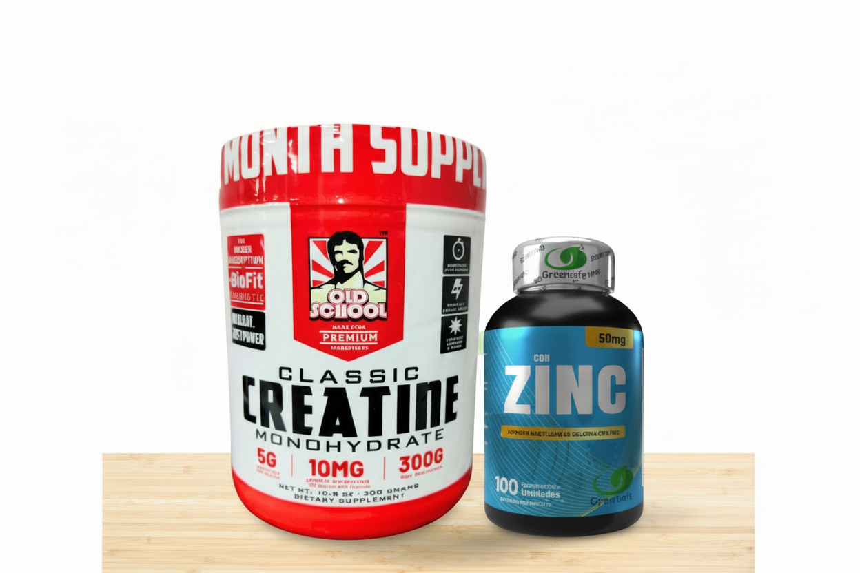Pack Optimización Biológica – Creatina Classic + Zinc 50mg