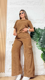 Conjunto Cargo Corduro