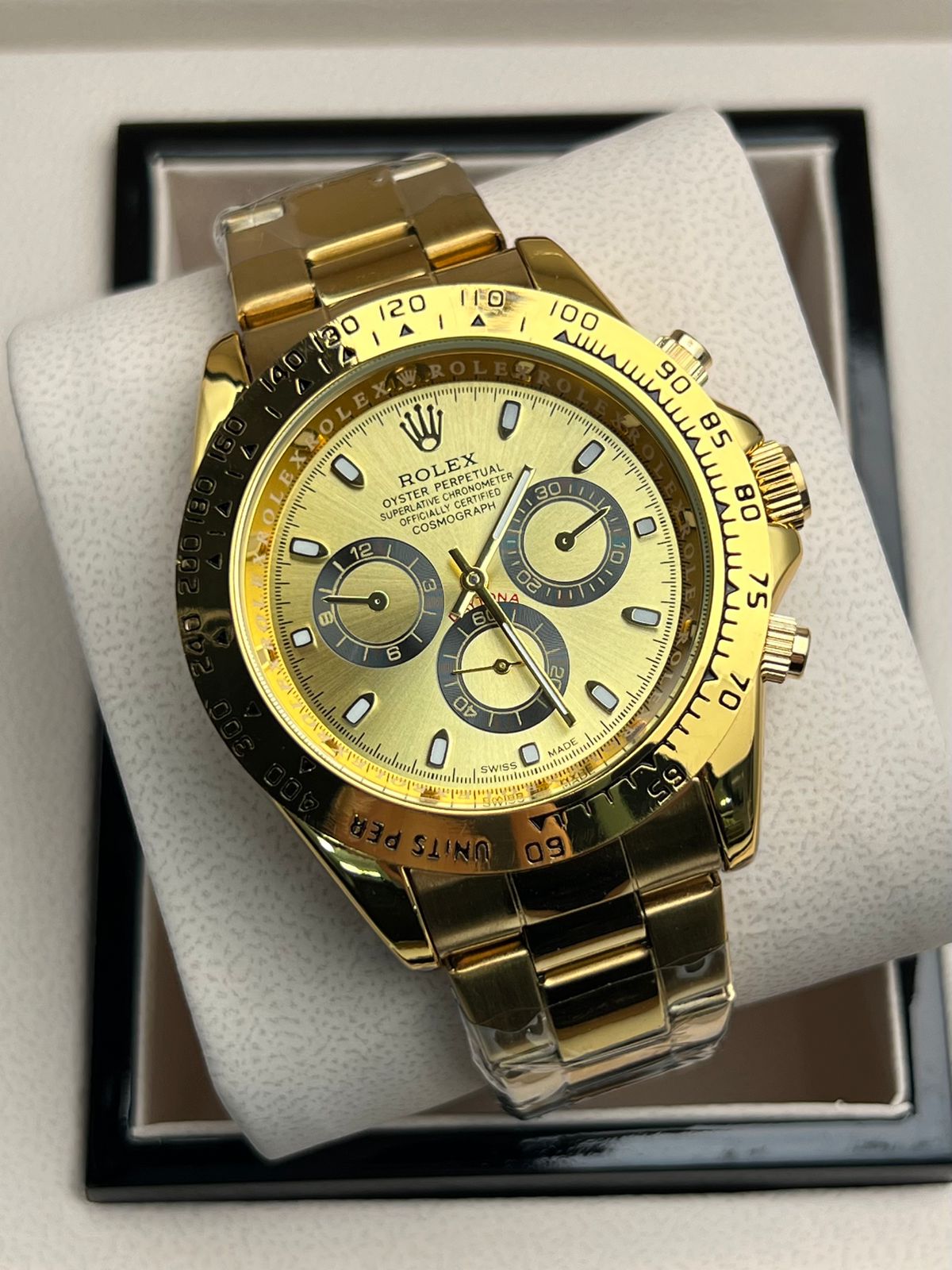 Reloj Rolex Daytona con estuche de lujo