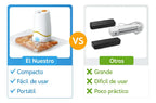 Sellador al Vacío Eléctrico Portátil – Batería Recargable USB