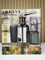 Extractor de Jugos Sokany – Potencia Profesional para el Hogar