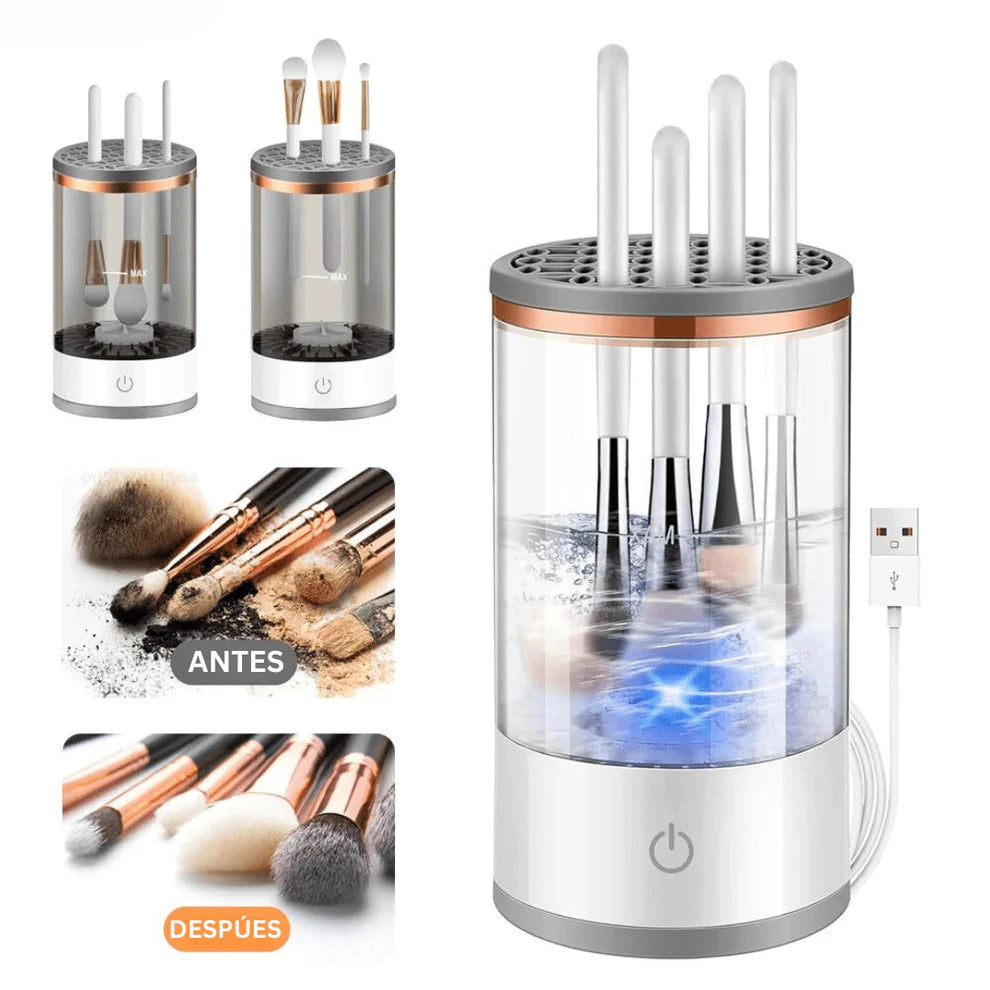 Limpiador eléctrico de brochas: Desinfecta y Limpia tus Brochas.