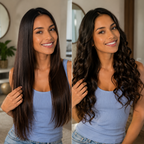 Kit Alisado Profesional 3 en 1 — Plancha de Titanio + Rizador + Peine