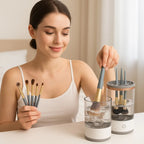 Limpiador eléctrico de brochas: Desinfecta y Limpia tus Brochas.