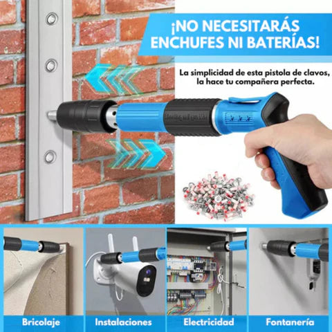 Pistola de Clavos de Acero